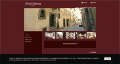 Desktop Screenshot of hotelsabrinacortona.it